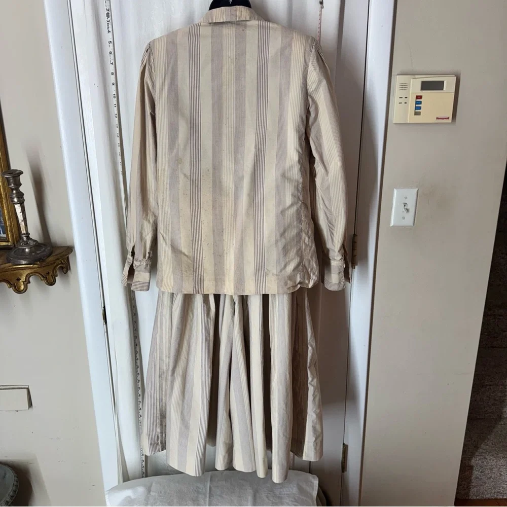 Vintage Project Perry Ellis Striped Culottes - Picture 9 of 11